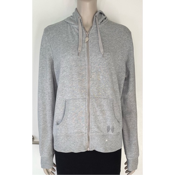 Victoria’s Secret Supermodel Essentials Bling Angel Wing Hoodie ( flawed… - Picture 1 of 16